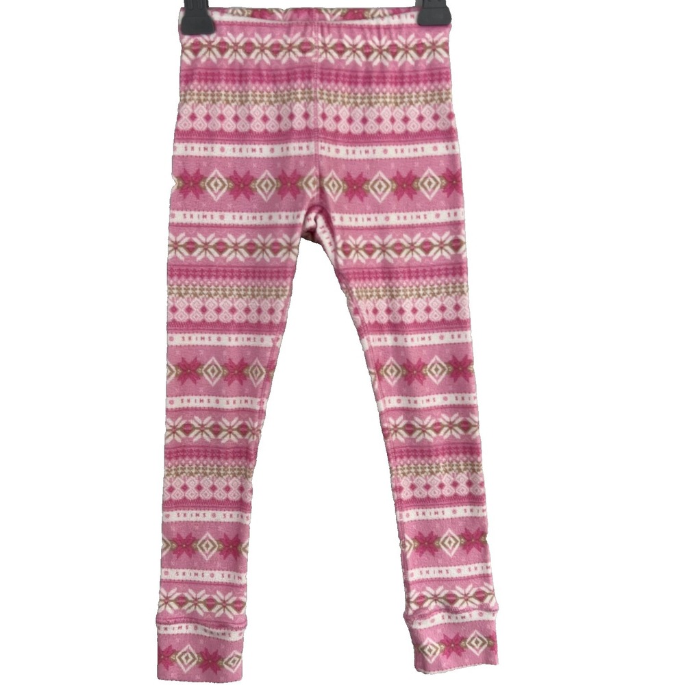 SKIMS Kids Logo Pointelle Pajama *Bottoms Only* Pink Size 3T